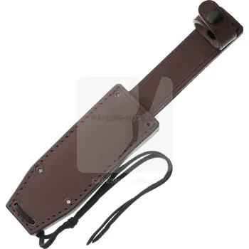 lovecký nůž Ostatní Kožené pouzdro vhodné i pro nůž UTON CZECH jantar