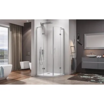 Aquatek CRYSTAL S7 90 cm CHROM Sprchová zástěna čiré sklo 8mm