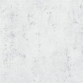Vliesové tapety beton bílý se stříbrnou patinou 37840-1