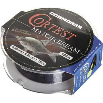Cormoran Vlasec Cortest Match & Bream 0,12mm - 0,25mm 150m Průměr-Nosnost: 0,14mm 2,3kg