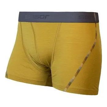 Pánská móda Sensor Merino Air Barva: Žlutá, Velikost: S