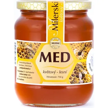 Milerski Med lesní - květový hmotnost: 400g