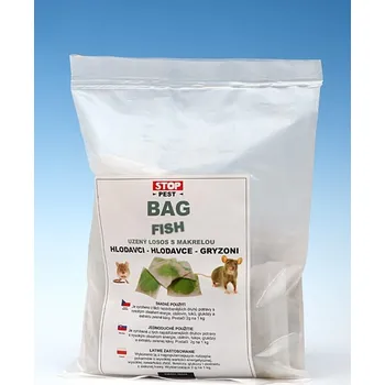 Hubení hlodavce Bag Fish samoobslužné sáčky na hubení hlodavců 300g