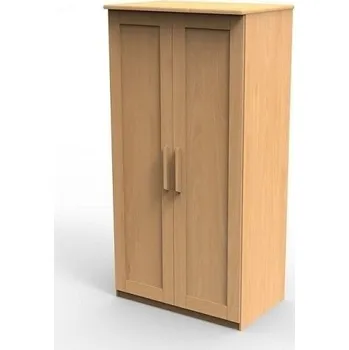 Šatní skříň TEXPOL SKŘÍŇ P2DD - z dubového masivu, dub masiv