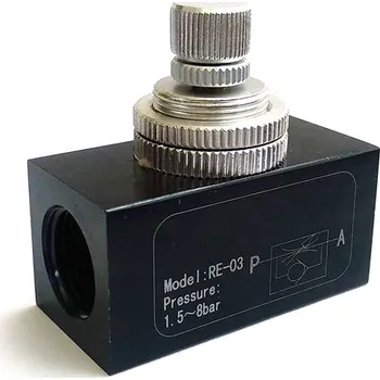Ventil Jednocestný škrticí ventil 3/8" RE03