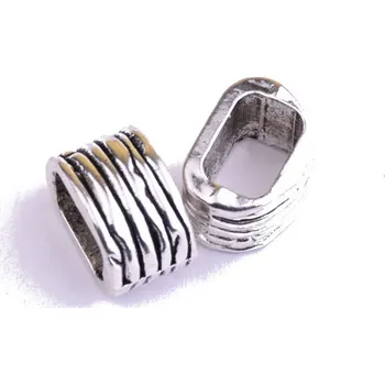 Dětské navlékací korálky Kovové korálky 10x11,5x16mm