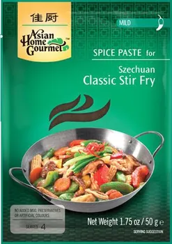 Omáčka Asian Home Gourmet Sečuánská Stir-Fry pasta 50 g