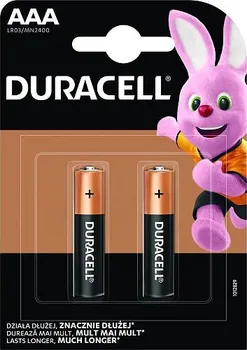 Článková baterie Duracell Basic AAA LR03