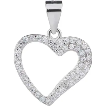 Přívěsek Bealio BEALIO Stříbrný přívěsek NĚŽNÉ SRDCE 03-04732-1090