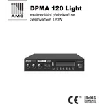 AMC mixážní zesilovač s přehrávačem médií 120 W - DMPA 120 light