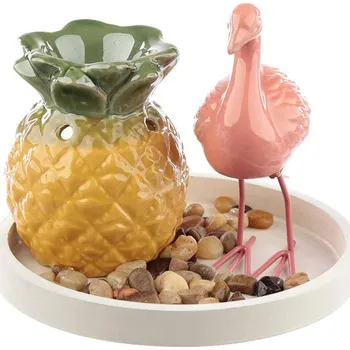 Aroma lampa Eden Set aromalampa Ananas & Flamingo plameňák