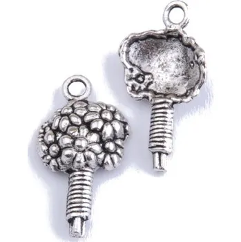 Přívěsek Přívěsek KYTICE, 12x22mm, 2ks