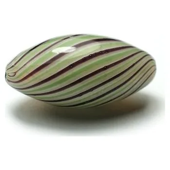 Dětské navlékací korálky Skleněný foukaný korálek