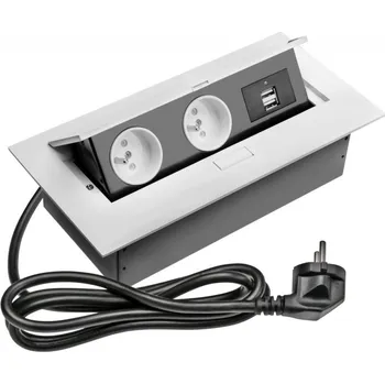Elektrická zásuvka GTV AE-PBU2GU-10