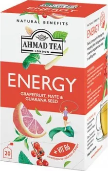 Čaj Ahmad Tea Energy Grapefruit, Mate & Guarana Seed 20x 2 g