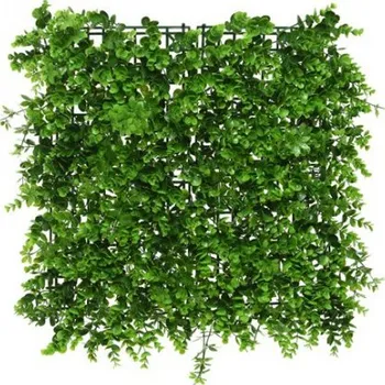 umělá květina Umělý panel z eukalyptu, zelený, rozměr 1 x 1 m