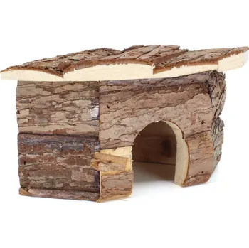 Pro hlodavce Vsepropejska Anita dřevěný domeček pro hlodavce Rozměr (cm): 31 x 22 x 12