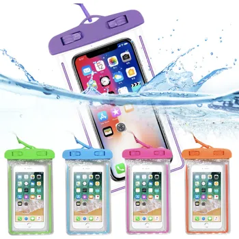 Pouzdro na mobilní telefon Vodotěsné pouzdro na mobil Barva: fialová