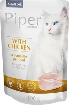 Krmivo pro kočku Piper Animals Cat Adult s kuřecím masem 100 g