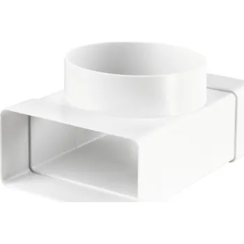 Ventishop VP-TRP-110x55/100 pevný vertikální T přechod na kruhové potrubí 100 mm