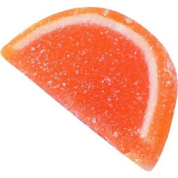 Cukrovinka Leonidas želé Pomeranč, půlka plátku, cca 14-16g