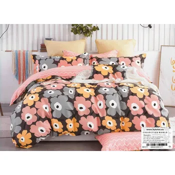 Povlečení Collection World Francouzské saténové povlečení M 1277 200x220 cm 70x80 cm