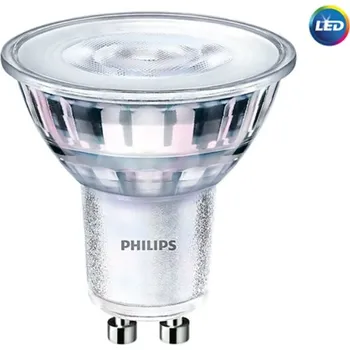 Osvětlení Philips LED žárovka GU10 CP 4W 50W teplá bílá 3000K stmívatelná, reflektor 36°