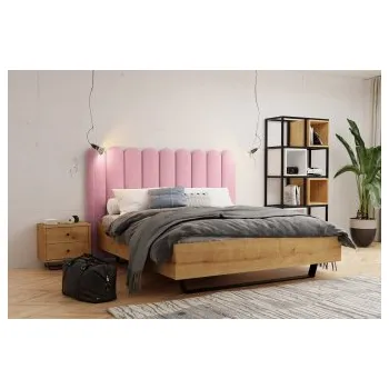 Předsíňová stěna Čalouněný nástěnný panel plot 20 x 70 x 3 cm levandulová