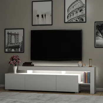 Televizní stolek ASIR Beliz bílý