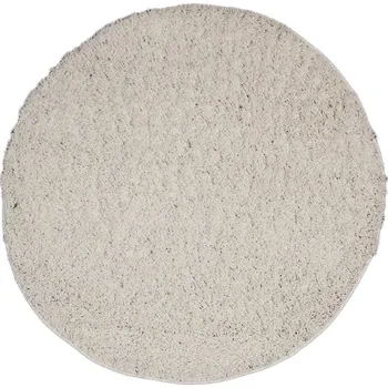 Koberec Moderní kulatý koberec SOHO - bílý Průměr koberce: 120 cm