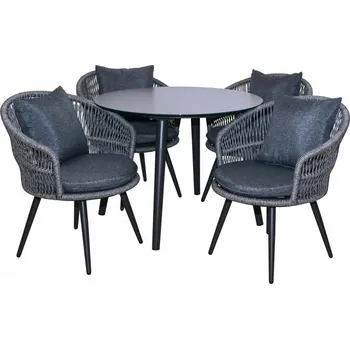 Zahradní sestava ratanová jídelní souprava zahradní CONCORD SMALL Rojaplast