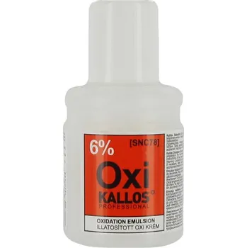 Barva na vlasy Kallos krémový oxidant parfémovaný OXI 6% 60ml