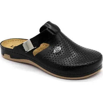 Dámská obuv Leon 950 Dámská kožená pracovní zdravotní obuv - Černá Velikost: 40