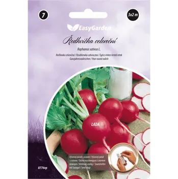Semeno EasyGarden Lada ředkvička celoroční výsevný pásek 3x 2 m