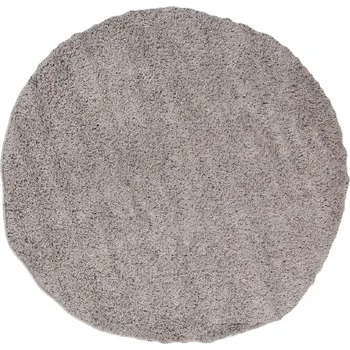 Koberec Moderní kulatý koberec SOHO - šedý Průměr koberce: 120 cm