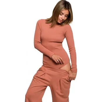 Dámská halenka Dámské body B209 - Bewear cihlová XL