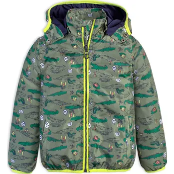 Chlapecká bunda Chlapecká šusťáková bunda LEMON BERET KROKODÝLI zelená Velikost: 92-98