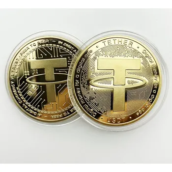 Přívěsek Minca Tether Zlatá