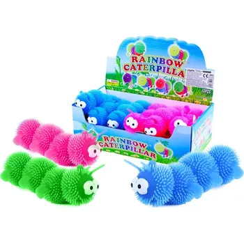 Žertovný předmět Housenka 4 díly Puffer 16cm