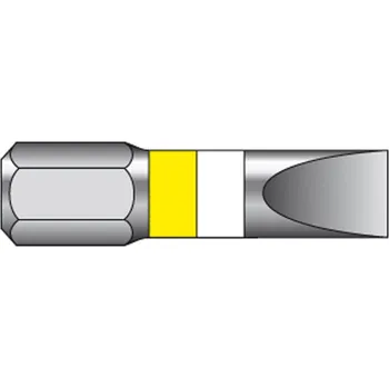 Bit KRAFTWERKTOOLS *Bit 1/4" plochý 4,0mm /25mm duoCODE 6ks