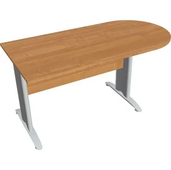 Kancelářský vozík HOBIS přídavný stůl jednací oblouk - CP 1600 1, olše + doprava zdarma