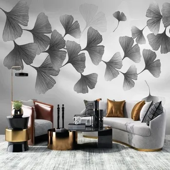 Fototapeta Solution Media 3D tapety - Severský lístek MU4175 6 - Samolepící tapeta - 380-450g/m2