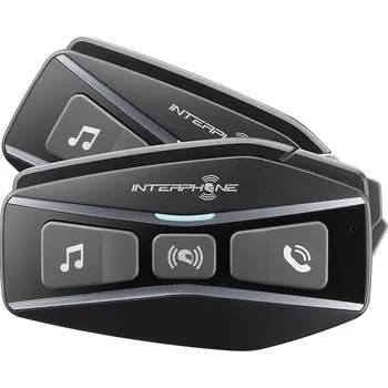Interkom na motorku INTERPHONE BLUETOOTH HEADSET U-COM16 TWIN PACK OS