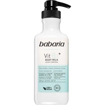 Tělový krém Babaria Vitamin B3 zvláčňující hydratační tělové mléko pro všechny typy pokožky 500 ml