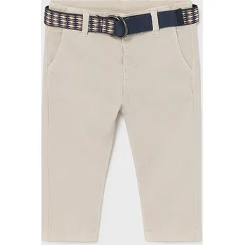 Kojenecké oblečení Chlapecké plátěné kalhoty s páskem Mayoral 1582 Velikost: 9 měsíců (74 cm)