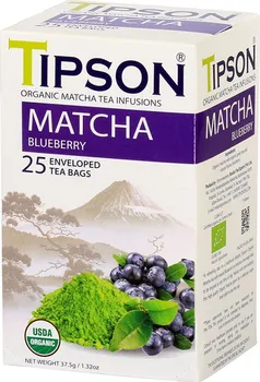 Čaj Tipson Tea BIO Matcha Blueberry 25x 1,5 g