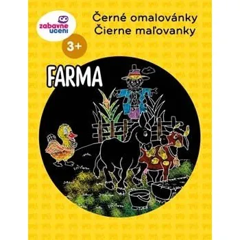 omalovánky Černé omalovánky A4 - Farma - 5426003