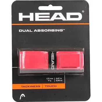 Tenis Head Dual Absorbing základní omotávka červená Balení: 1 ks