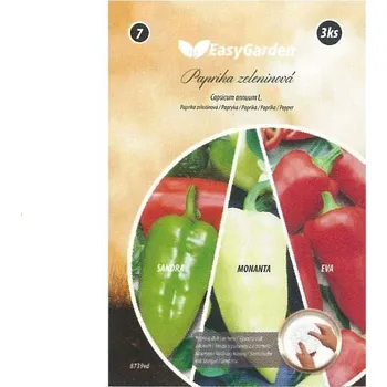 Semeno EasyGarden Paprika zeleninová výsevný disk 3 ks