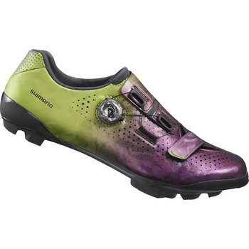 Pánské cyklistické tretry SHIMANO gravel obuv SH-RX800MS, fialová, 47 (SHIMANO gravel obuv SH-RX800MS, fialová, 47)